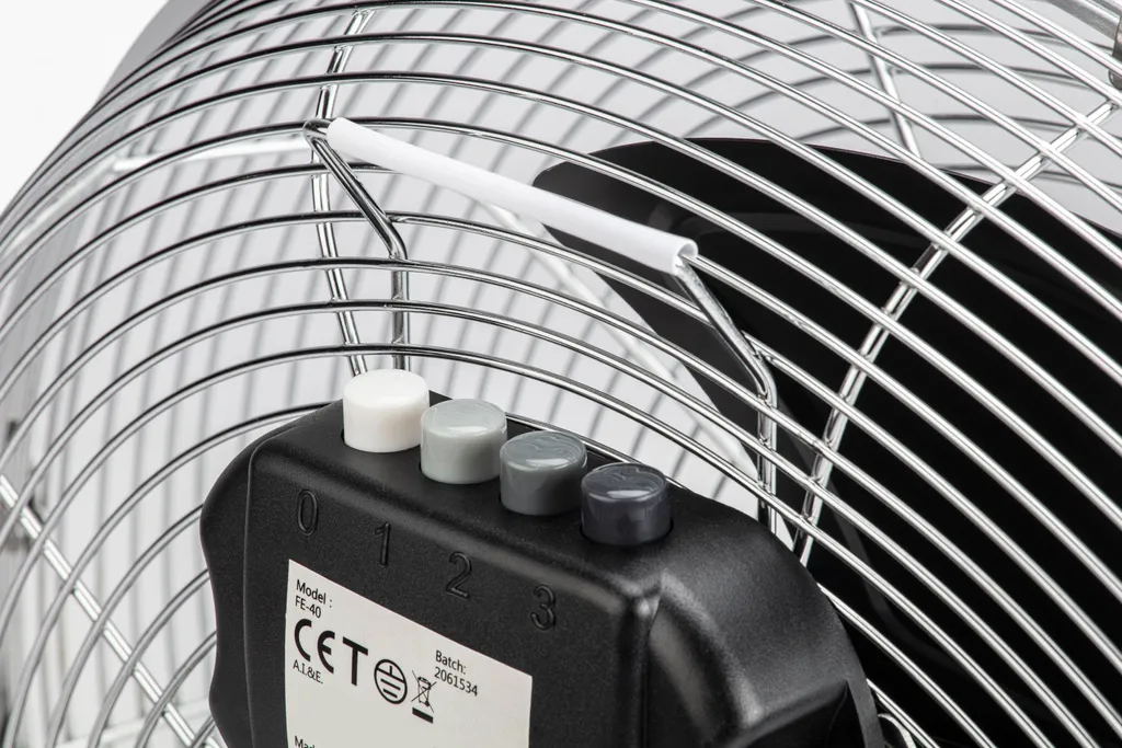 Commodoor Bodenventilator 100W Ø40cm I 3 Geschwindigkeitsstufen 5 Commodoor Bodenventilator 100W Ø40cm I 3 Geschwindigkeitsstufen – Bild 3