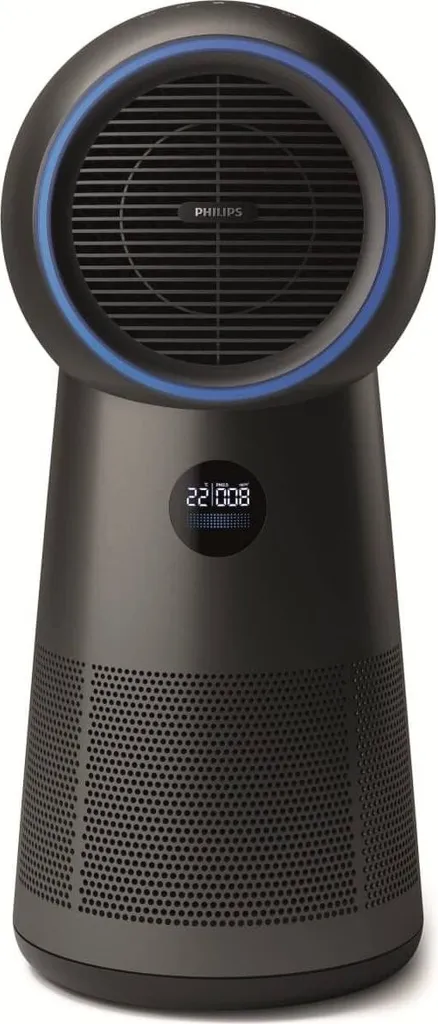 Philips Luftreiniger 3 In 1 AMF220/15 Lüfter 7,5-15-25; Heizung 1250-1500-2200 W, Geeignet Für Räume Bis 42 M², Schwarz 8 Philips Luftreiniger 3 In 1 AMF220/15 Lüfter 7,5-15-25; Heizung 1250-1500-2200 W, Geeignet Für Räume Bis 42 M², Schwarz – Bild 6