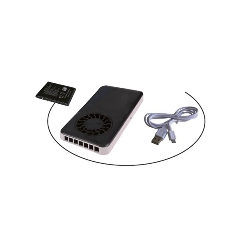 Feuerdesign Ersatz-Lüfter-Set Inkl. Akku Und Ladekabel 4 Feuerdesign Ersatz-Lüfter-Set Inkl. Akku Und Ladekabel – Bild 2