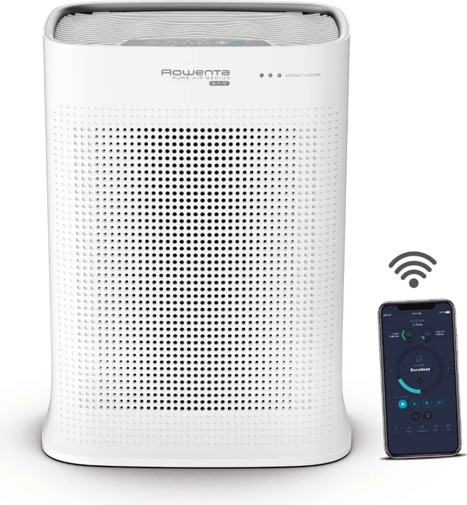 Rowenta Pure Air Genius Connect PU3080 - Luftreiniger - Weiß 4 Rowenta Pure Air Genius Connect PU3080 - Luftreiniger - Weiß – Bild 2