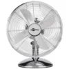 Goobay Retro Tischventilator Mit 3 Leistungsstufen, 40cm Durchmesser (12 Zoll) - Neigbar, Schwenkbar, Super Leise - Verchromt -De'Longhi || Rowenta Verkaufsgeschäft 66a76f6a6ff97e12988ce2831daca579