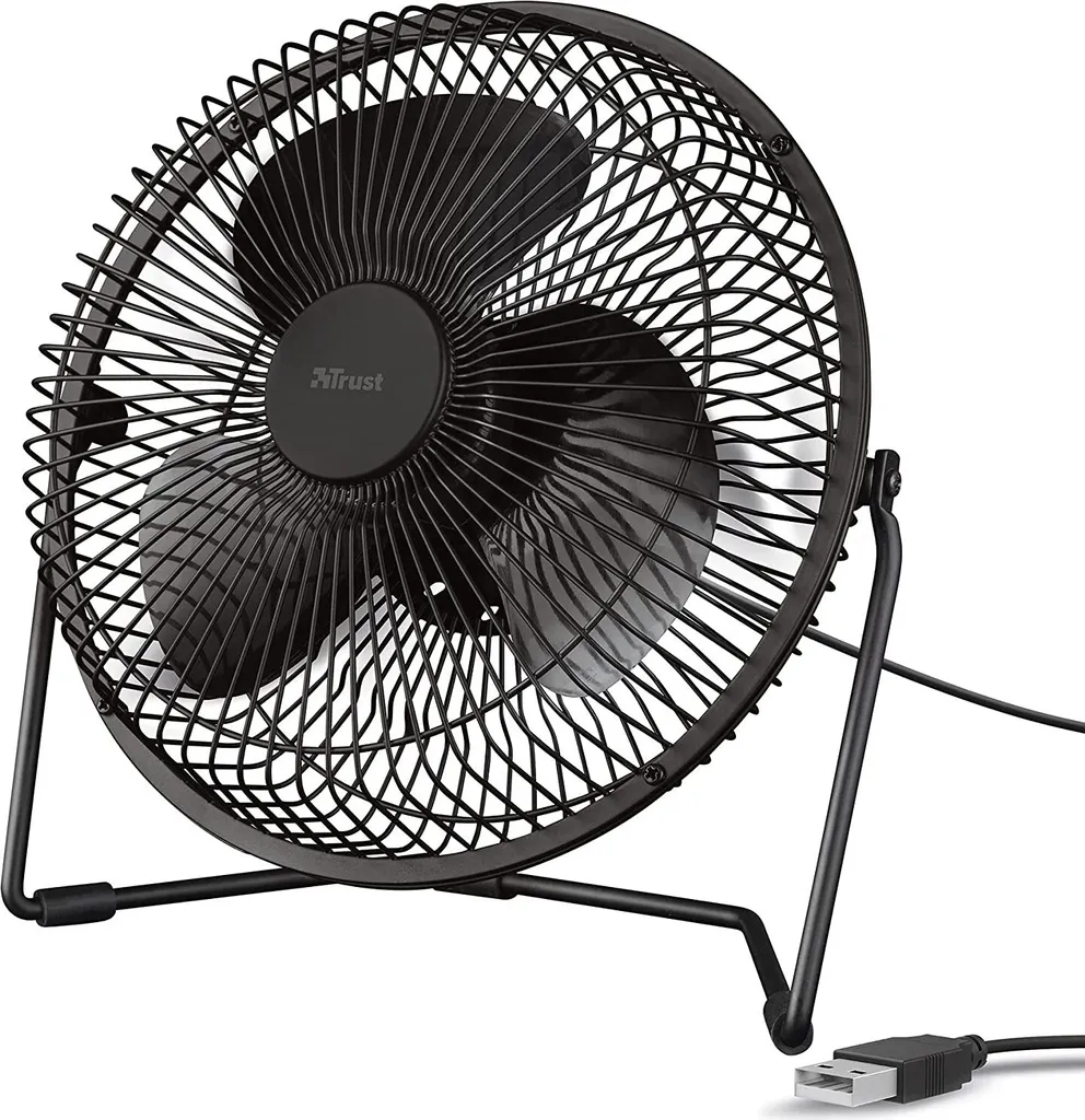 Trust Blaze USB-Kühllüfter, Einstellbare Geschwindigkeit, 120 Cm Kabel - Schwarz 3 Trust Blaze USB-Kühllüfter, Einstellbare Geschwindigkeit, 120 Cm Kabel - Schwarz