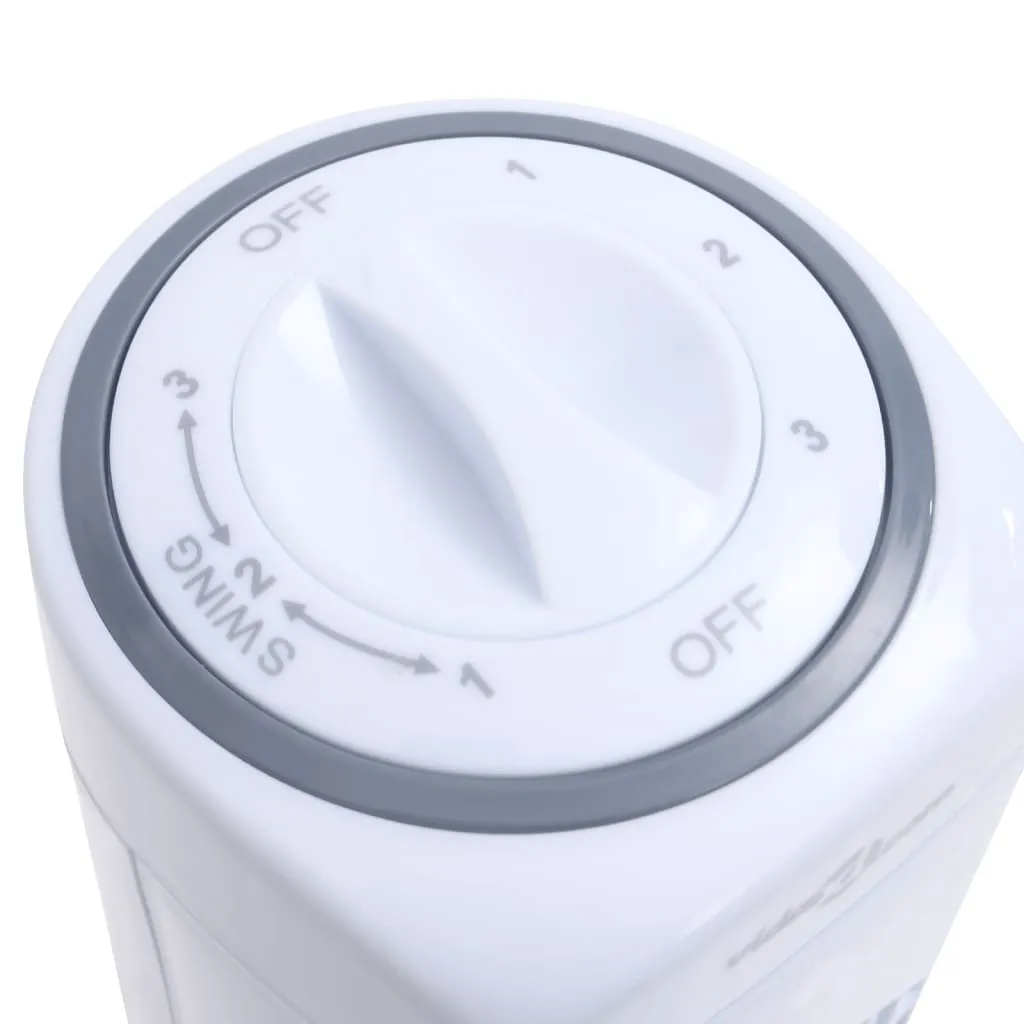 VidaXL Turmventilator Φ24x80 Cm Weiß 9 VidaXL Turmventilator Φ24x80 Cm Weiß – Bild 7