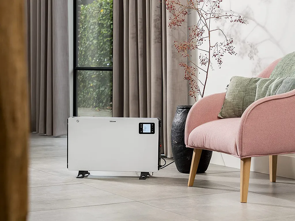 Tristar KA-5819, Elektrischer Konvektor-Raumheizer, 1,35 M, IP00, Indoor, Flur, Schwarz, Weiß 4 Tristar KA-5819, Elektrischer Konvektor-Raumheizer, 1,35 M, IP00, Indoor, Flur, Schwarz, Weiß – Bild 2