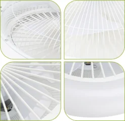 EINFEBEN Deckenventilator Mit Beleuchtung 80W Dimmbar Fan Licht Einstellbare Windgeschwindigkeit Deckenventilatoren Lampe Luefter-Deckenleuchte Mit Fernbedienung -De'Longhi || Rowenta Verkaufsgeschäft 6e907d34387aefcab6a9f59964353071 1