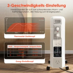Ölradiator, 2000W Ölradiator Energiesparend, Elektroheizung Radiator Mit 9 Rippen, Ölheizung Mit Thermostat, Für Räume Bis 30qm, Heizkörper Mit Überhitzungsschutz Und 3 Heizstufen 11 Ölradiator, 2000W Ölradiator Energiesparend, Elektroheizung Radiator Mit 9 Rippen, Ölheizung Mit Thermostat, Für Räume Bis 30qm, Heizkörper Mit Überhitzungsschutz Und 3 Heizstufen -De'Longhi || Rowenta Verkaufsgeschäft 71fc81bec0f64cde29923bf9fd6c2d4d