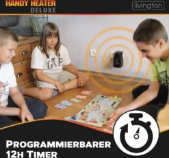 LIVINGTON Handy Heater 370 Watt Mit Fernbedienung | Keramik Heizlüfter | Mini-Steckdosen-Heizer | Schnellheizung | Thermostat 15°C - 32°C | Timer | Elektro-Heizung | Das Original Aus Dem TV 9 LIVINGTON Handy Heater 370 Watt Mit Fernbedienung | Keramik Heizlüfter | Mini-Steckdosen-Heizer | Schnellheizung | Thermostat 15°C - 32°C | Timer | Elektro-Heizung | Das Original Aus Dem TV -De'Longhi || Rowenta Verkaufsgeschäft 729bcc4ac2b27fd02bd063b26eeeb263