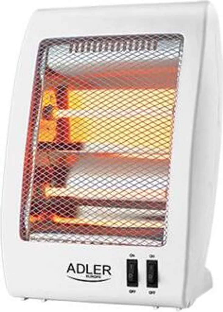 Adler Heater AD 7709 Halogen-Heizstrahler, 800 W, Anzahl Leistungsstufen 2, Weiß 5 Adler Heater AD 7709 Halogen-Heizstrahler, 800 W, Anzahl Leistungsstufen 2, Weiß – Bild 3