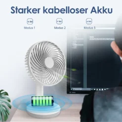 Akku Tischventilator Kompakt Mit Drei Gebläsestufen Und USB Ladeanschluss 13 Akku Tischventilator Kompakt Mit Drei Gebläsestufen Und USB Ladeanschluss -De'Longhi || Rowenta Verkaufsgeschäft 74b2866294089057b3fe63539644d784