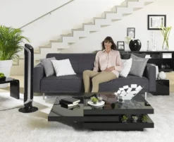 Rowenta VU 6670 F0 Turmventilator Schwarz/silber -De'Longhi || Rowenta Verkaufsgeschäft 74ddc546d273fff05dfb4ace56d44212