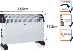 Tristar Konvektor Elektroheizung KA-5912 2000 W -De'Longhi || Rowenta Verkaufsgeschäft 753e829d5a6f1c60a92c6ce665caf365