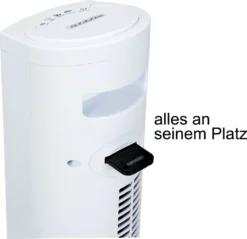 Monzana® Turmventilator Mit Fernbedienung Weiß Timer 90° Oszillationswinkel 3 Geschwindigkeitsstufen Leise Standventilator Ventilator 18 Monzana® Turmventilator Mit Fernbedienung Weiß Timer 90° Oszillationswinkel 3 Geschwindigkeitsstufen Leise Standventilator Ventilator -De'Longhi || Rowenta Verkaufsgeschäft 77709003bced65f26721473755fea1b8