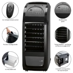 AEG Luftkühler LK 5689 70 W Schwarz 16 AEG Luftkühler LK 5689 70 W Schwarz -De'Longhi || Rowenta Verkaufsgeschäft 7b0407a09c126c3a14dde1cf0eb46eab