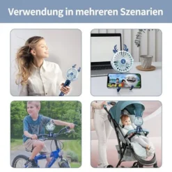 [2022 Neu] Mini USB-Ventilator, Mini Tragbarer Elektrischer Ventilator Octopus Stand Einstellbarer Handventilator Mit Usb Aufladung, Mit Nachtlicht -De'Longhi || Rowenta Verkaufsgeschäft 7b13118caed73e9955e611825a28e365