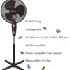 Echos Standventilator | Oszilierender Ventilator | Windmaschine | 40 Watt | 41 Cm Ø 1 Echos Standventilator | Oszilierender Ventilator | Windmaschine | 40 Watt | 41 Cm Ø -De'Longhi || Rowenta Verkaufsgeschäft 7e03f5443f6ba762bb1ab429da760fe4