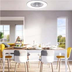 Selltec LED Deckenlampe Ventilator AIR 3 Stufen, Dimmbar, Fernbedienung CCT, Wohnzimmer Wohnzimmer, Schlafzimmer, Kinderzimmer 14646055 -De'Longhi || Rowenta Verkaufsgeschäft 7e8d782e6c186ae83feb1289e49ffb10