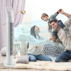 AREBOS Turmventilator Mit Timer, 40 Watt, 75°-Oszillation, Ventilator Mit 3 Geschwindigkeitsstufen, , Weiß 25 AREBOS Turmventilator Mit Timer, 40 Watt, 75°-Oszillation, Ventilator Mit 3 Geschwindigkeitsstufen, , Weiß -De'Longhi || Rowenta Verkaufsgeschäft 7fc7629926d2674adc3236c1a2008802