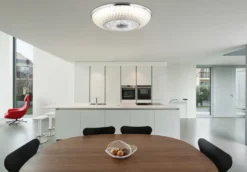 Globo Lighting Deckenventilator Metall Verchromt, Kunststoff, Acryl Satiniert, Dimmbar, Farben Fixierbar, Fernbedienung, Batterie Inkludiert 2x AAA, Max. Motorleistung 30W, ø: 550mm, H: 200mm, Inkl. LED 36W 230V, 2900lm Source, 2120lm Output, CCT 3000-6000K -De'Longhi || Rowenta Verkaufsgeschäft 84ea24fd5bde8b1851073a14840488d0