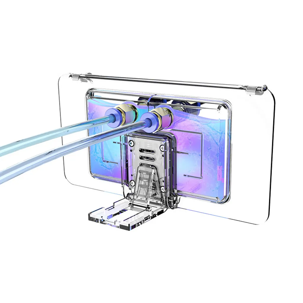 Universal Handy Wasserkühlung Kühler Gaming Phone Wasserkühler Einstellbarer Tragbarer Lüfterhalter 3 Universal Handy Wasserkühlung Kühler Gaming Phone Wasserkühler Einstellbarer Tragbarer Lüfterhalter