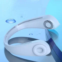 Flexibler Halsventilator, Leiser Blattloser Sportventilator, USB Drehbarer Nackenkühler Zum Aufhängen Für Outdoor Sportarten, Weiß -De'Longhi || Rowenta Verkaufsgeschäft 8772b2dfb46853e414bacfecd4dca90f