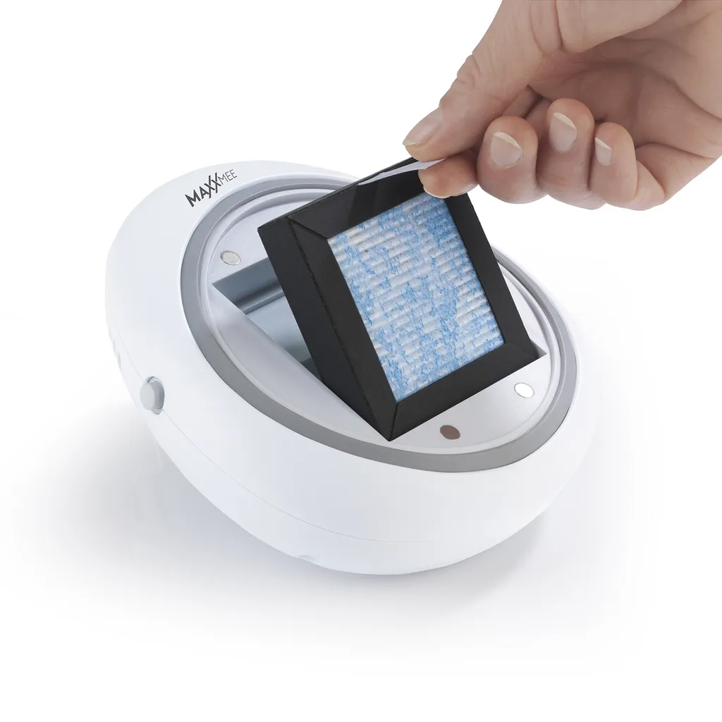 Luftreiniger Ionisator Filter Steckdose UV-Licht Vorfilter 30m² Weiß MAXXMEE 5 Luftreiniger Ionisator Filter Steckdose UV-Licht Vorfilter 30m² Weiß MAXXMEE – Bild 3