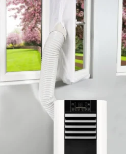Home Deluxe 4in1 Mobile Klimaanlage Klimagerät Mit Fensterabdichtung + Timer -De'Longhi || Rowenta Verkaufsgeschäft 8b2722471973f8f536d736adc7eec6e1