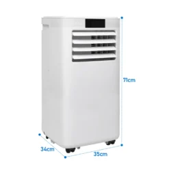 Lospitch Mobile Klimaanlage Klima Fernbedienung 4in1 9000 BTU Mit Wifi Klimageraet Timer Klimaanlagen -De'Longhi || Rowenta Verkaufsgeschäft 8d063798a10139618ff574f25a431834