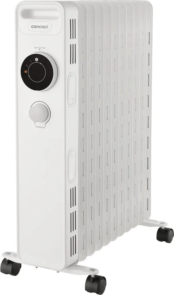 Concept RO3311, Öl-Heizlüfter, Öl, 0,18 M, Indoor, Flur, Weiß 4 Concept RO3311, Öl-Heizlüfter, Öl, 0,18 M, Indoor, Flur, Weiß – Bild 2