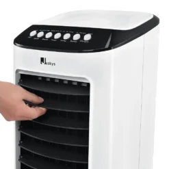 Juskys Mobile Klimaanlage Mit Fernbedienung, Schwingfunktion & Timer – Klimagerät 65 Watt 76 Cm – Luftkühler 3 Geschwindigkeiten – Weiß 32 Juskys Mobile Klimaanlage Mit Fernbedienung, Schwingfunktion & Timer – Klimagerät 65 Watt 76 Cm – Luftkühler 3 Geschwindigkeiten – Weiß -De'Longhi || Rowenta Verkaufsgeschäft 8e8e058b3ed38c24a6a41315b71d9ccf