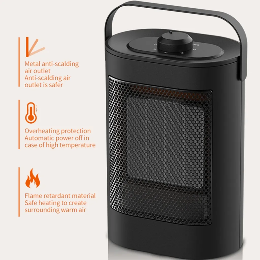 1500W Keramik Heizlüfter Schnellheizer Heizgerät Heizung Elektro Heizer 8 1500W Keramik Heizlüfter Schnellheizer Heizgerät Heizung Elektro Heizer – Bild 6