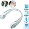 Flexibler Halsventilator, Leiser Blattloser Sportventilator, USB Drehbarer Nackenkühler Zum Aufhängen Für Outdoor Sportarten, Weiß 1 Flexibler Halsventilator, Leiser Blattloser Sportventilator, USB Drehbarer Nackenkühler Zum Aufhängen Für Outdoor Sportarten, Weiß -De'Longhi || Rowenta Verkaufsgeschäft 92d11fd511cdd27709ad43068c3d2c43