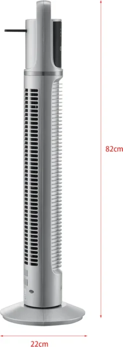 Turmventilator Standventilator Säulenventilator Fernbedienung Silber [in.tec] -De'Longhi || Rowenta Verkaufsgeschäft 9376cf68b6842243c849ac0faee3c701