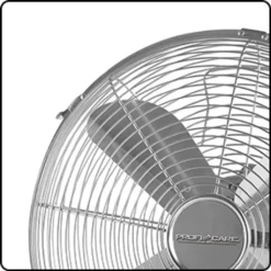 ProfiCare Tisch-Ventilator PC-VL 3062 M, Hochwertiges Metall-Gehäuse, Kleiner Lüfter Mit Verstellbarem Neigungswinkel Und Ruhigem Lauf, Metall-Chrom -De'Longhi || Rowenta Verkaufsgeschäft 94f452cb12aabb8ad2598f59dbc8cd09