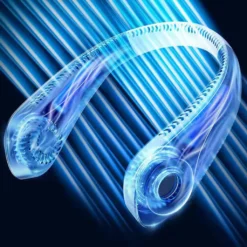 Flexibler Halsventilator, Leiser Blattloser Sportventilator, USB Drehbarer Nackenkühler Zum Aufhängen Für Outdoor Sportarten, Weiß -De'Longhi || Rowenta Verkaufsgeschäft 955225edd5ef26f99c50cdac60b027c7