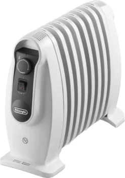 De'Longhi De Longhi TRNS0808M - Öl-Heizlüfter - Öl - Indoor - Flur - Weiß - Drehregler De Longhi