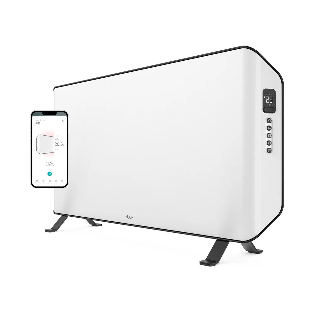 Duux Edge Konvektorheizung 1500W - Elektroheizung - Innovativer Konvektor Mit Zeitplänen - Hocheffizientes Heizgerät Für Räume Bis Zu 20m² - Konvektor Badezimmer 3 Duux Edge Konvektorheizung 1500W - Elektroheizung - Innovativer Konvektor Mit Zeitplänen - Hocheffizientes Heizgerät Für Räume Bis Zu 20m² - Konvektor Badezimmer