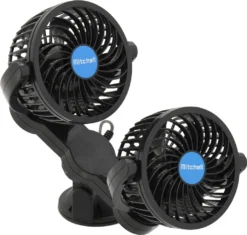 Compass 07222 - Ventilator Mitchell DUO 2x108mm 12V Mit Saugnapf -De'Longhi || Rowenta Verkaufsgeschäft 99096e3ddb57ba6eb4227f81f0ee2aee