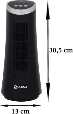 Ecosa Turm Tischventilator | Mini Ventilator | Turmventilator -De'Longhi || Rowenta Verkaufsgeschäft 9996633bc95e30d021168a24f796f00a