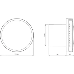 Abluftventilator Ø 100mm Mit Feuchtesensor Und Timer Badlüfter Ventilator Abluft -De'Longhi || Rowenta Verkaufsgeschäft 9a0b304b4476dcc6c15833d01a707978