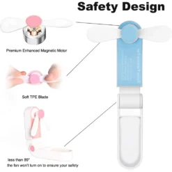 Tragbarer Mini Lüfter Klein Faltbarer Handventilator Wieder Aufladbarer Persönliche Taschenventilator Batterie Betriebener Reise Ventilator USB Schreibtisch-Fan Für Büro, Haus, Outdoor 13 Tragbarer Mini Lüfter Klein Faltbarer Handventilator Wieder Aufladbarer Persönliche Taschenventilator Batterie Betriebener Reise Ventilator USB Schreibtisch-Fan Für Büro, Haus, Outdoor -De'Longhi || Rowenta Verkaufsgeschäft 9db515274a5558d5f197bb33a68de31d