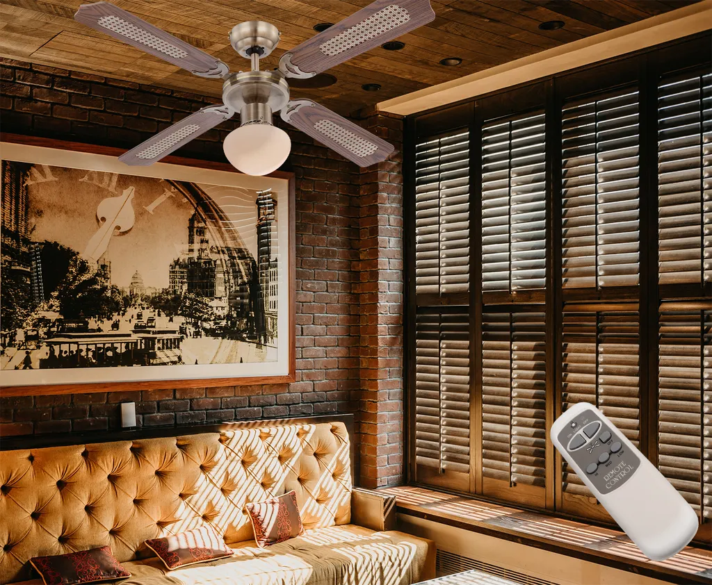 Deckenventilator Mit Fernbedienung Und Licht Ventilator Lampe Holz Optik 106 Cm 4 Deckenventilator Mit Fernbedienung Und Licht Ventilator Lampe Holz Optik 106 Cm – Bild 2