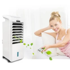 Aigostar Koud - Luftkühler, Mobile Klimaanlage, Leise, Ventilator Mit Fernbedienung, 55W, 5L, 3 Geschwindigkeitsstufen, Klimagerät Ohne Abluftschlauch, Aircooler 3 In 1, Verdunstungskühlung, 7H Timer 16 Aigostar Koud - Luftkühler, Mobile Klimaanlage, Leise, Ventilator Mit Fernbedienung, 55W, 5L, 3 Geschwindigkeitsstufen, Klimagerät Ohne Abluftschlauch, Aircooler 3 In 1, Verdunstungskühlung, 7H Timer -De'Longhi || Rowenta Verkaufsgeschäft a17cb3cf35413b66be803e3b4e3c220a