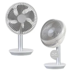 AREBOS USB-Tischventilator Mit Timer, Wiederaufladbarer 2500 MAh – Akku, 45° Neigbar, Ventilator Mit 3 Geschwindigkeitsstufen, Inkl. USB-Kabel -De'Longhi || Rowenta Verkaufsgeschäft a2a7f77ef543f0e968a2c91794219bc1