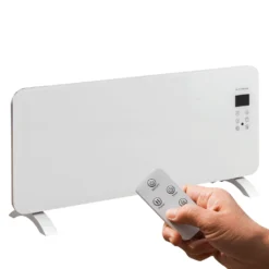 STAHLMANN Glaskonvektor Weiß ZG 2000Watt - Wifi App Steuerung, Elektroheizung Energiesparend Bis 40qm Fläche, Schnelle Erwärmung, Thermostat, Leise, Konvektor Heizung Elektrisch, Heizgerät -De'Longhi || Rowenta Verkaufsgeschäft a35d039c6a2bcb80fd06e1b7fbfb1583