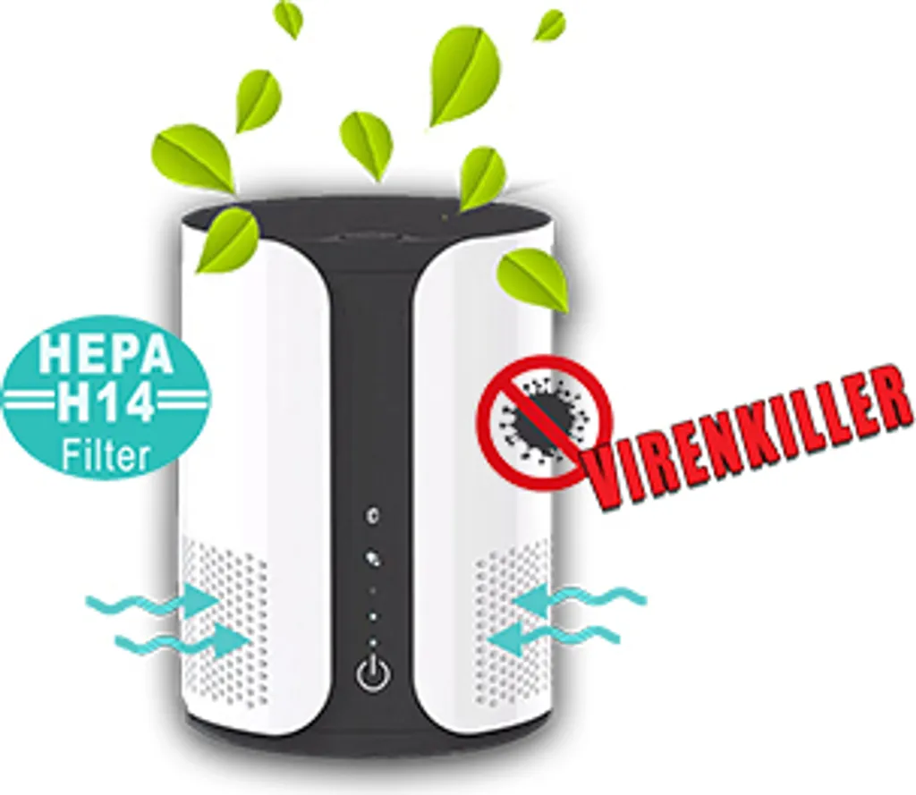 Luftreiniger BKJ15A Mit HEPA H14 Filter 8 Luftreiniger BKJ15A Mit HEPA H14 Filter – Bild 6