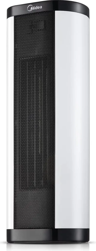 Midea NTH20-17BR Keramik Heizlüfter 2000W Mit Thermostat, Oszillation, 2 Heizstufen, Heizung Mit Ventilator, ECO-Modus, 24H Timer, Integrierter Tragegriff, Horizontales Erhitzen, PTC Heizgerät 3 Midea NTH20-17BR Keramik Heizlüfter 2000W Mit Thermostat, Oszillation, 2 Heizstufen, Heizung Mit Ventilator, ECO-Modus, 24H Timer, Integrierter Tragegriff, Horizontales Erhitzen, PTC Heizgerät