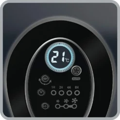 Rowenta VU 6670 F0 Turmventilator Schwarz/silber -De'Longhi || Rowenta Verkaufsgeschäft a80d41bf70ca8409ed59a63f8efdb1e9