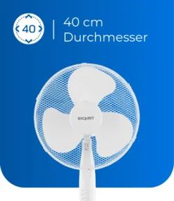 Exquisit Standventilator VS 35064 We| Pianokey | 50 Watt | Oszillation | Weiß -De'Longhi || Rowenta Verkaufsgeschäft a8b9fe21e3080882ffb7c4c2c92a71c6