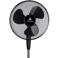 AERSON Standventilator Ventilator Windmaschine Luftkühler Oszillierend 50W Schwarz -De'Longhi || Rowenta Verkaufsgeschäft ac920e1828655c171052bea26a48afed