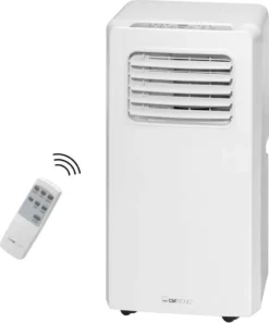 Clatronic Klimagerät CL 3671 Mit LED-Display - Farbe: Weiß - Funktionen: Kühlen, Entfeuchten, Gebläse - 780 W - Inkl. 1,5 M Abluftschlauch + Fensterabluft-Kit + Infrarot-Fernbedienung; 263 807 -De'Longhi || Rowenta Verkaufsgeschäft acf69998aad1c072bf1561174eb97a26